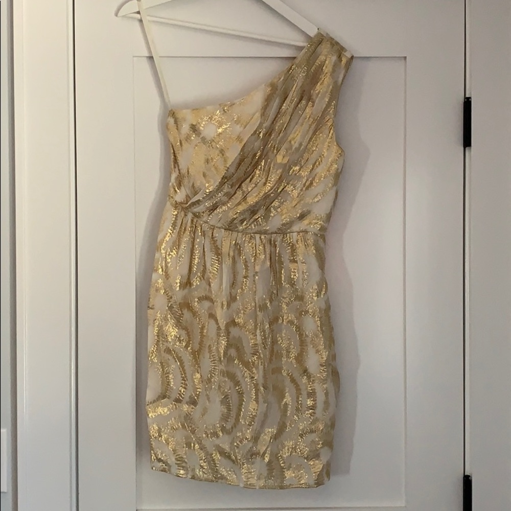 Cocktail Dress Shoshanna gold/cream